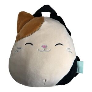 Squishmallows Backpack Cam the Calico‎ Cat in great condition